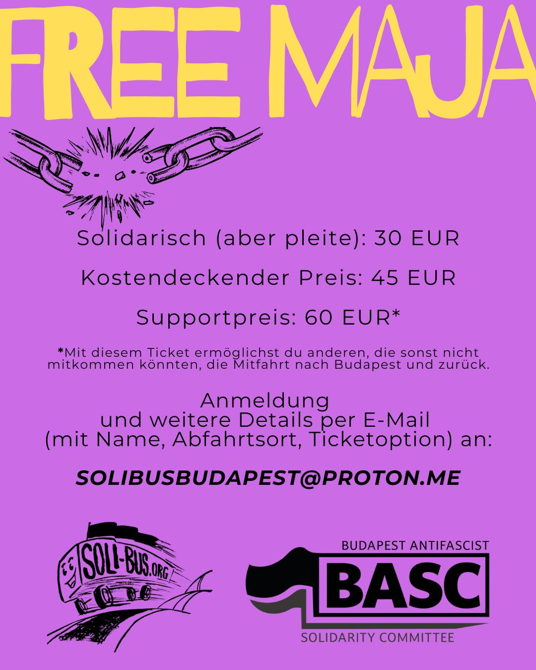 Fahrt mit uns gemeinsam mit dem Solibus zur Urteilsverkündung nach ...